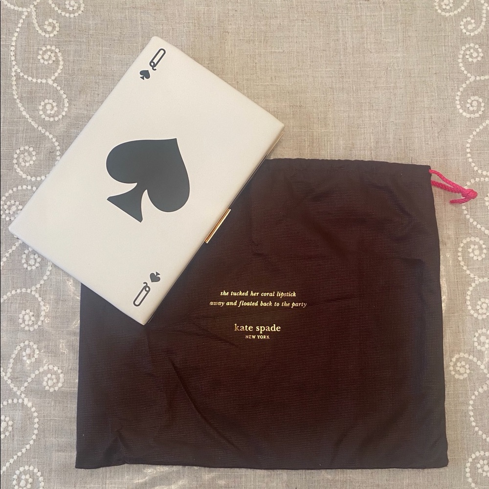 Kate Spade Queen Card Clutch